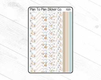 7029~~Pumpkins Please Washi Planner Stickers.