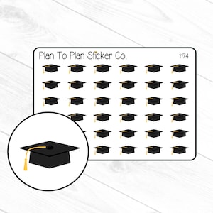 1174~~ Graduation Planner Stickers.