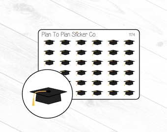 1174~~ Graduation Planner Stickers.