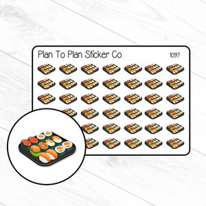 1097~~ Sushi Night Date Night Planner Stickers.