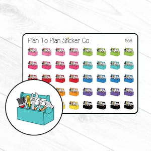 1558~~Tools Planner Stickers.