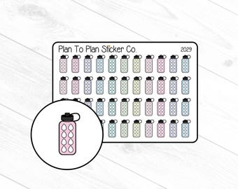2029~~Water Tracker Planner Stickers.