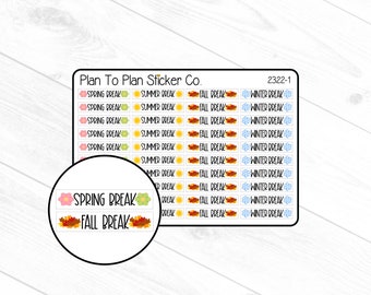 2322-1~~School Breaks Planner Stickers.