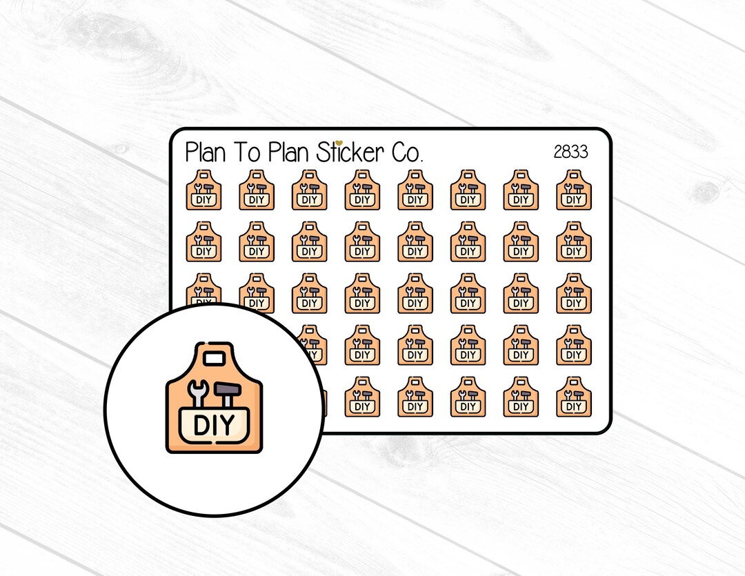 2833~~DIY Project Planner Stickers. - Etsy