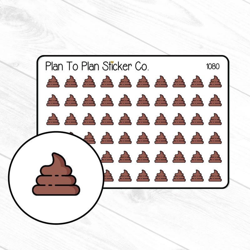 Poop Meme Sticker Poop Stickers - Etsy