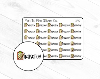 2740~~Inspection Planner Stickers.