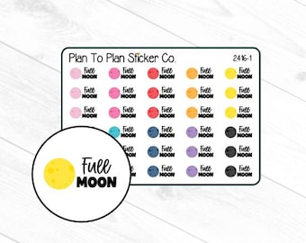 2416-1~~Full Moon Planner Stickers.