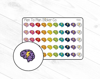 1720~~Migraine/Headache Planner Stickers.