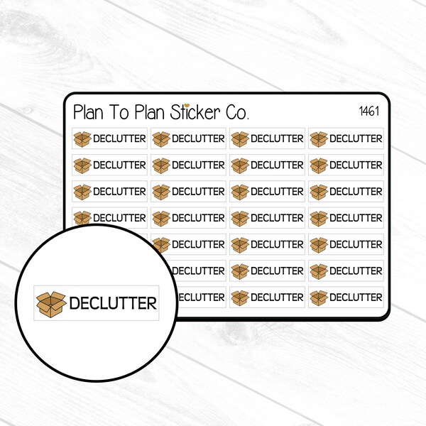 Declutter Planner - Etsy