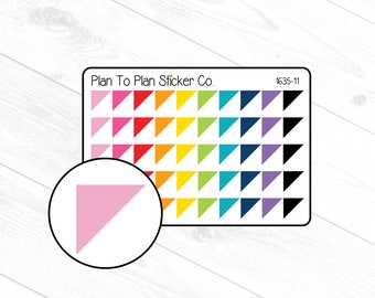 1635-11~~Blank Corner Planner Stickers.
