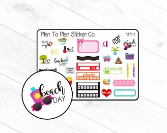 1371~~Sampler Planner Stickers.