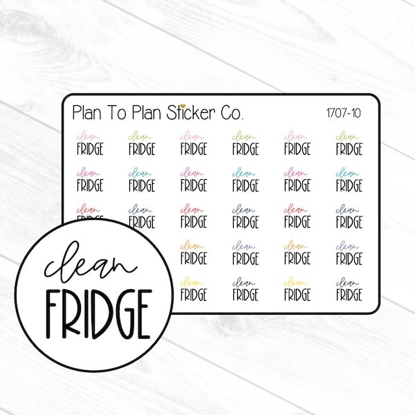 1707-10~~Clean Fridge Planner Stickers.