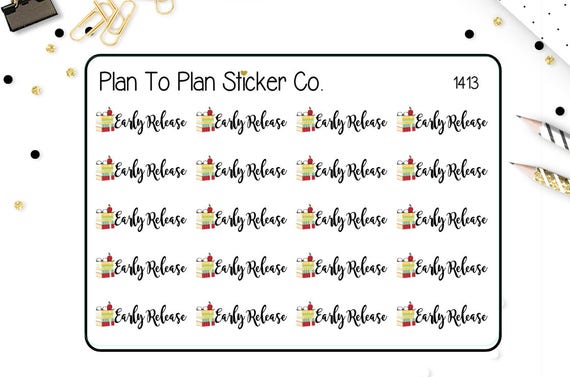 1833~~Hybrid School//Campus Tracker Planner Stickers