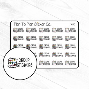 1458~~Order Stickers Planner Stickers.