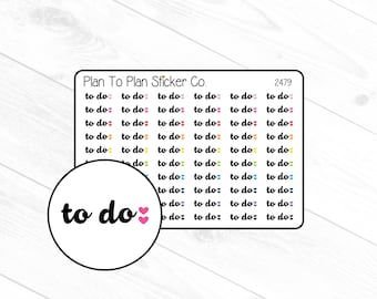 2479~~To Do Planner Stickers.