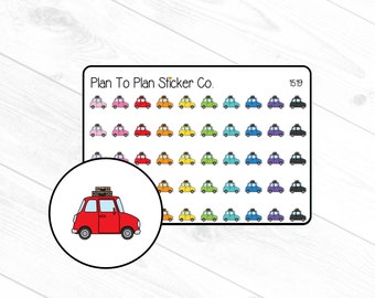 1519~~ Road Trip Planner Stickers.