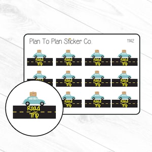 1142~~Road Trip Planner Stickers.