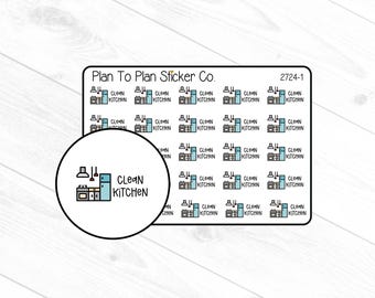 2724-1~~Clean Kitchen Planner Stickers.
