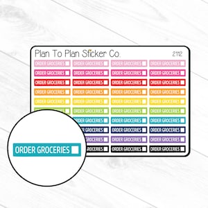 2112~~Order Groceries Planner Stickers.