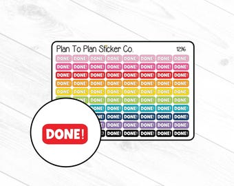 1296~~Done! Planner Stickers.