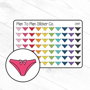 2497~~Panties Planner Stickers.