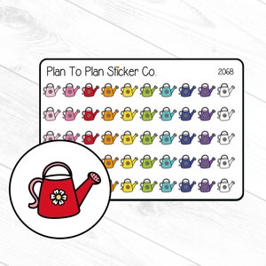 2068~~Water The Plants  Planner Stickers.