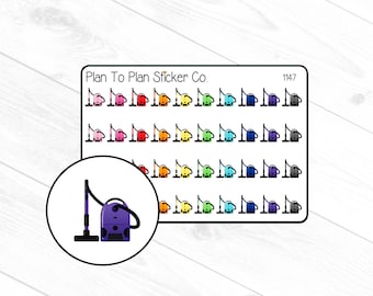 1147~~Vacuum Planner Stickers.