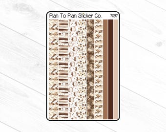 7097~~Halloween Washi Planner Stickers.