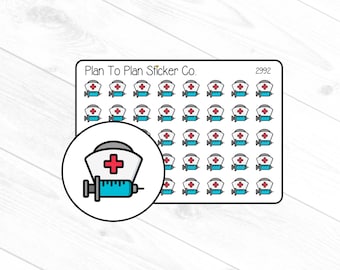 2992~~Nurse Planner Stickers.