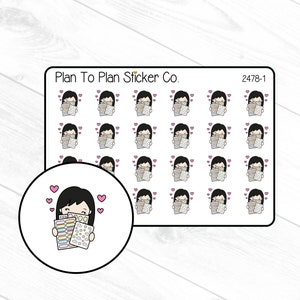 2478~~Sticker Girl Planner Stickers.