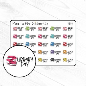 1121-1~~Library Day Planner Stickers.