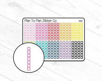 1485~~Checklist Strips  Planner Stickers.