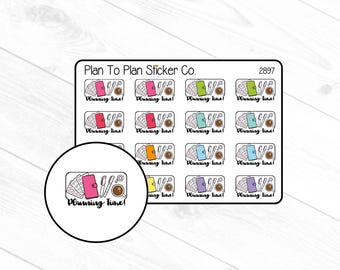 2897~~Planner Time Planner Stickers.