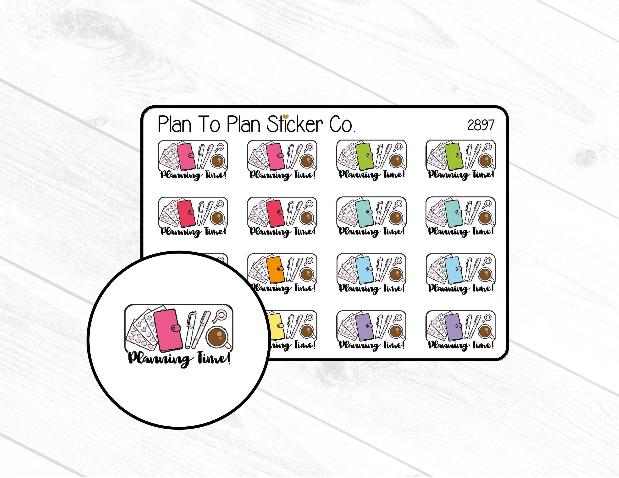 2897~~planner Time Planner Stickers. - Etsy