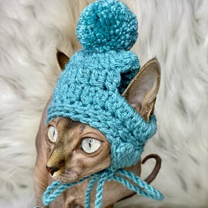 Pet Winter Hats Small Cat pompom beanie Gorro Gorrito para mascota