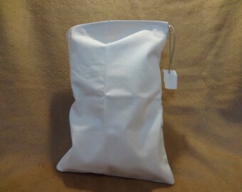 Double bottom grate bag  18" x 22" , draw string