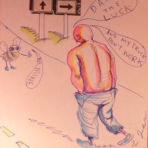 Daniel johnston art original - Etsy 日本