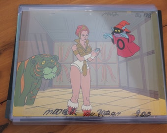 HE-MAN Masters of the Universe Original Production Animation Cel