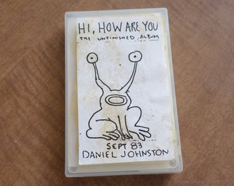 Vintage Daniel Johnston Cassette Tapes.   Choose your album