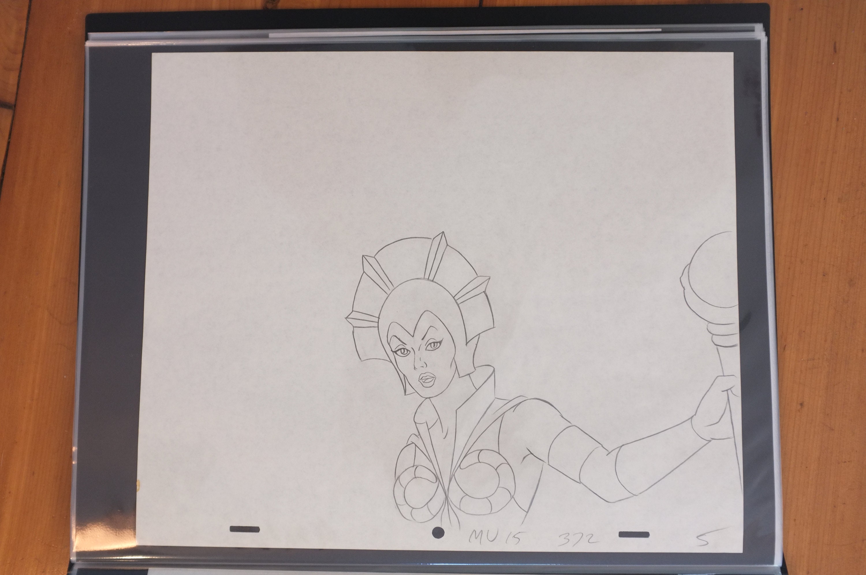 HE MAN Masters of the Universe Original Production Animation Sketch Etsy