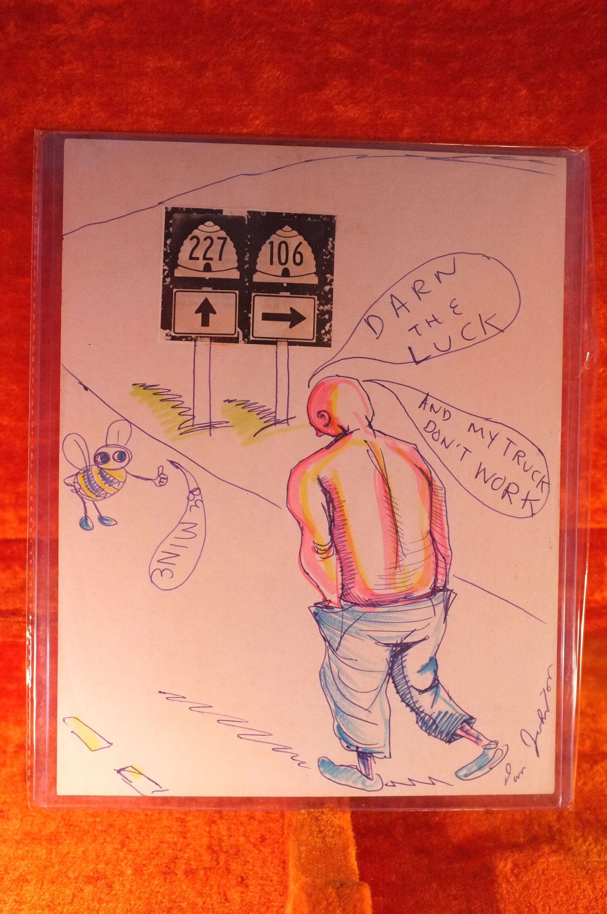 Daniel johnston art original - Etsy 日本