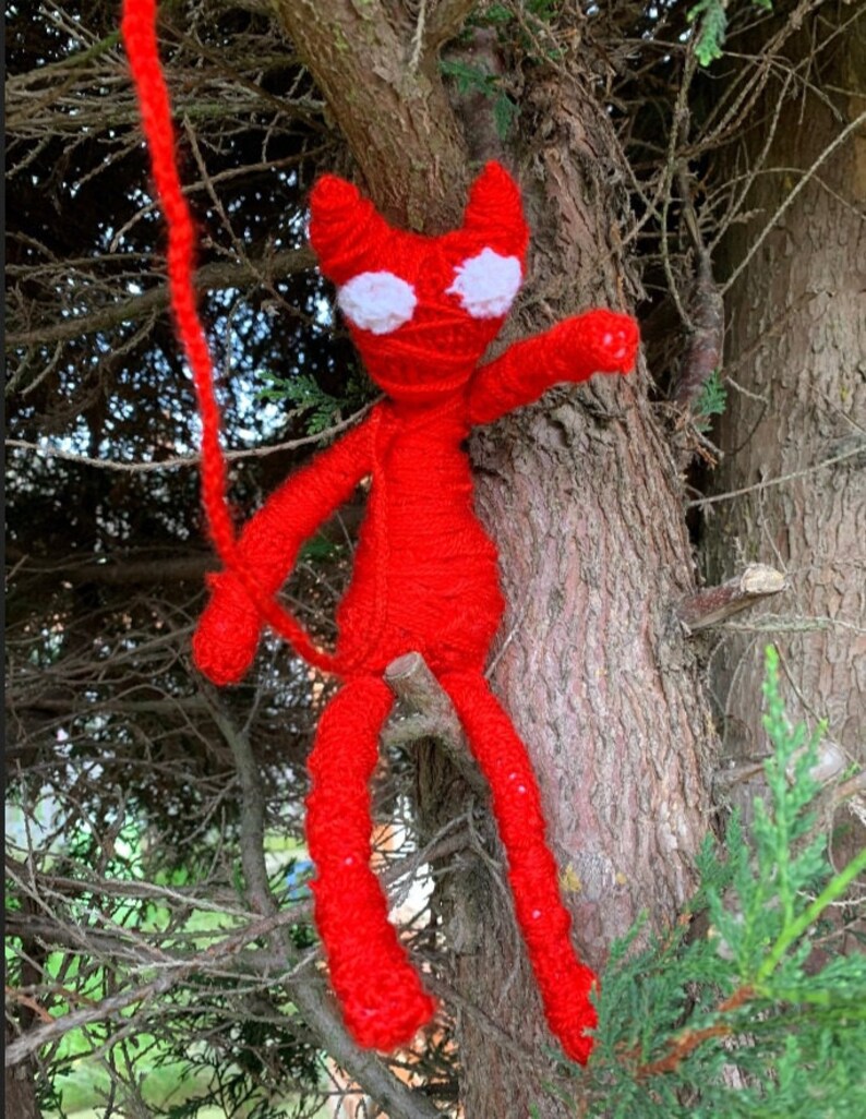Unravel Handmade Toy Game Figure Soft Plush Toy Yarny - Etsy UK