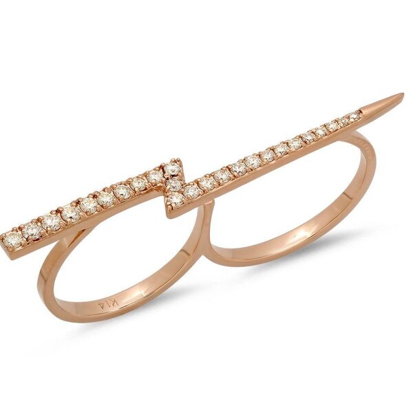 Double Finger Ring - Etsy