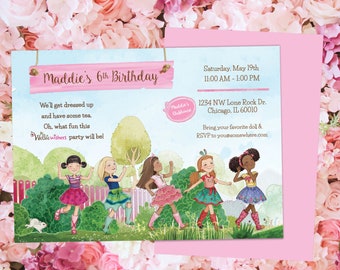Wellie Wishers Inspired Birthday Party Invitation - Digital