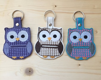 Owl Quarter Holder | Keychain | Quarter Holder | Cart Coin Key Fob | Owl Key Chain | Key Ring | Coin Holder