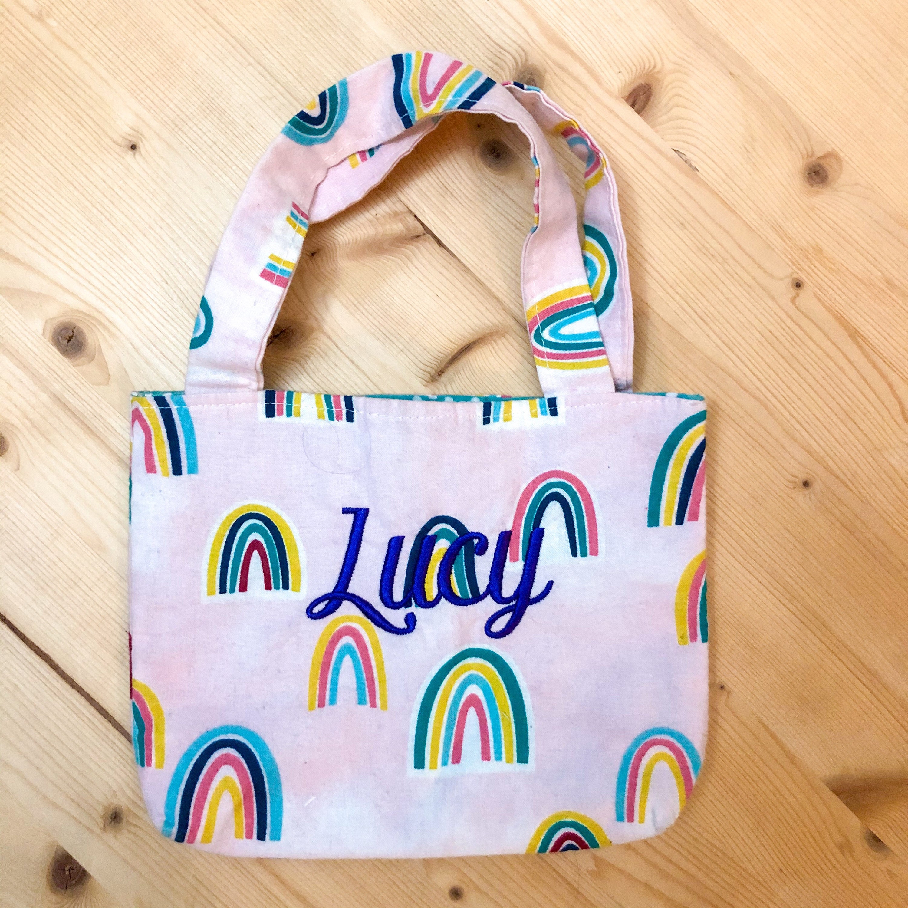 Toddler Girl Purse Little Lady Handbag Small Rainbow Bag Etsy