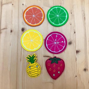 Organizador de pendientes de frutas / Organizador de pendientes de viaje de cítricos / Organizador de joyas / Para llevar / Para rellenar calcetines / Piña / Fresa / Cítricos