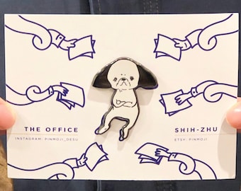 The Office Dog Enamel Pin