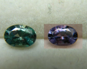 0.33ct ALEXANDRITE gem BRAZIL Natural Color Change gemstone Green to Purple oval rare quality