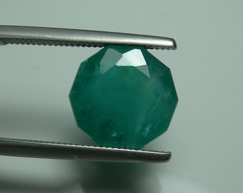 AIGS 5.08ct GRANDIDIERITE gem Madagascar Natural Teal Blue Green gemstone rare collector stone Report Certificate Fancy Shape